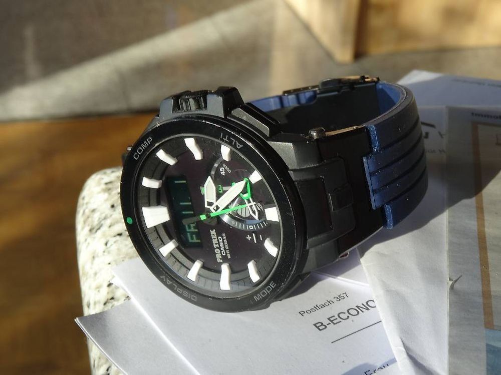 Casio Orologi: CASIO PWR 7000 Solar & Funkuhr – Usato da Buttisholz venduto da buttiholli 2
