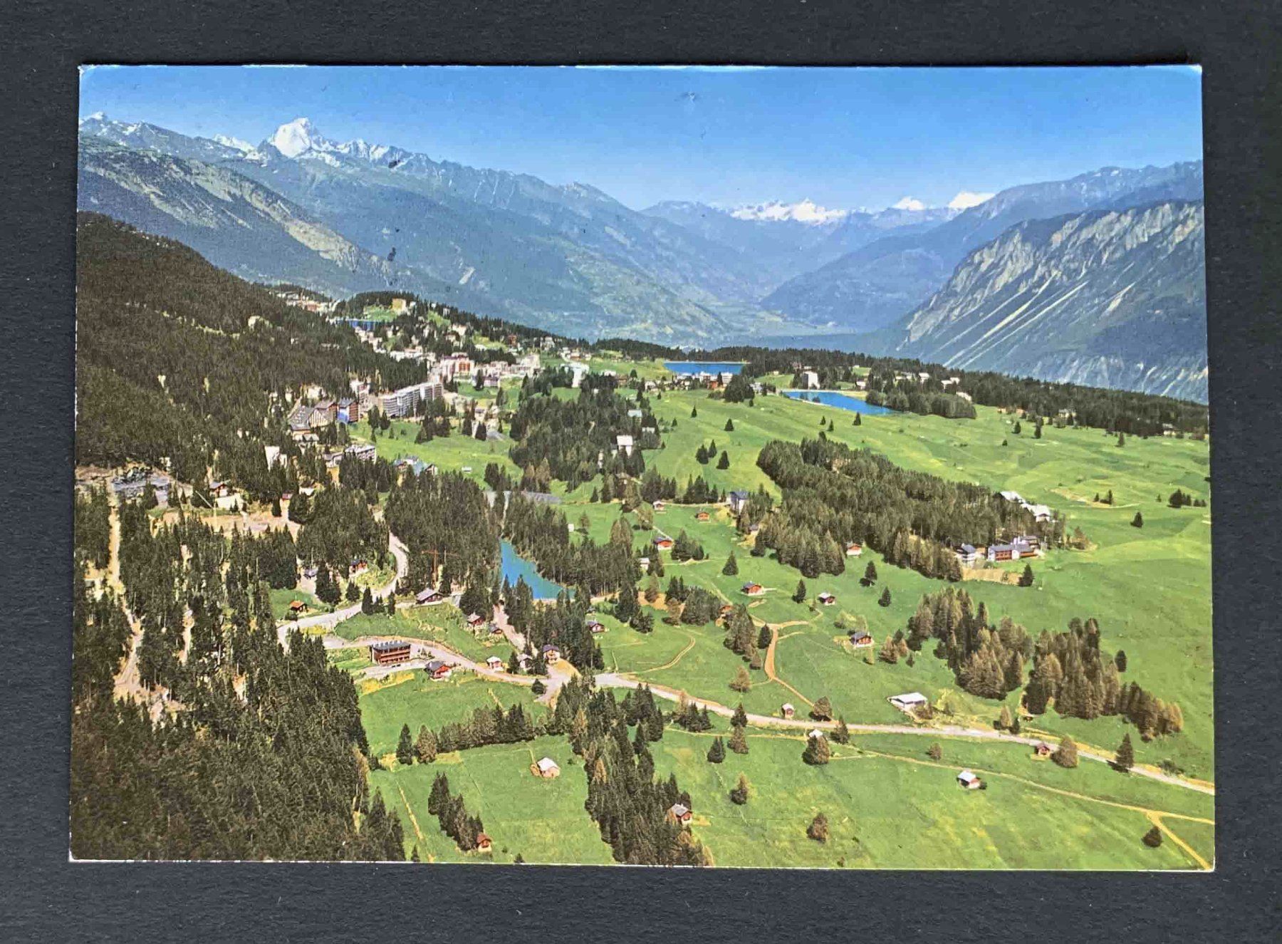 Ansichtskarten: AK Crans sur Sierre – Gebraucht aus Goldau von artelier1