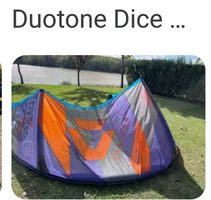 Kitesurf Kite Duatone Dice SLS 13qm Komp.