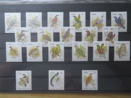 Vögel Südafrika Ciskei Mi 5-21**, 114**, 157**, 174**