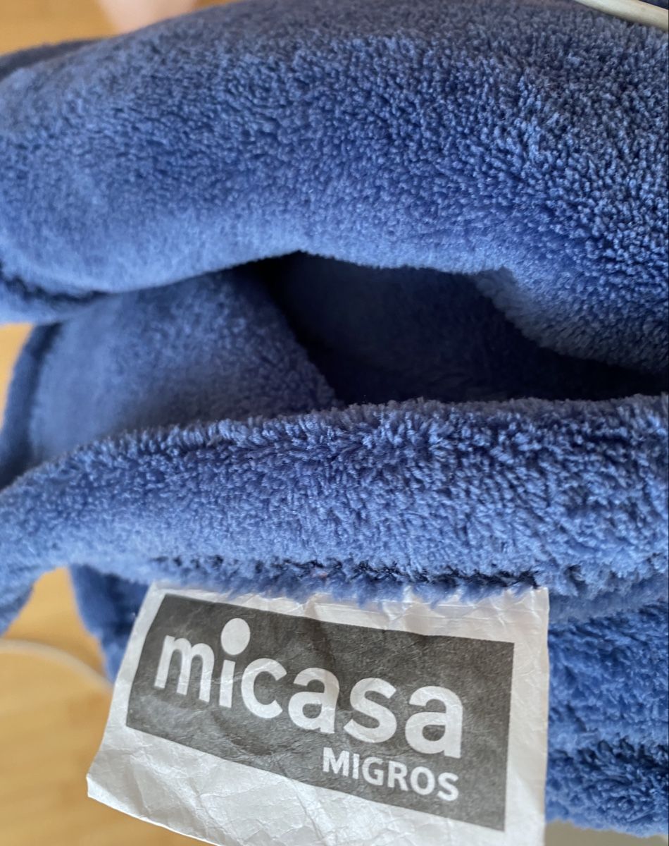 Micasa Couvertures: Decke Micasa ANDRO 150x200cm 100% Polyester blau – Neuf (Voir description) à Hünibach par nadalila 4