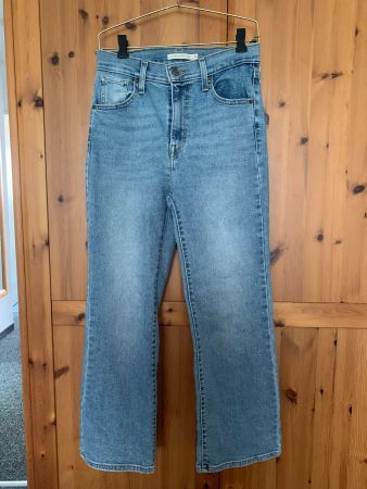 Levi's Jeans High Waisted Crop Flare Grösse 26