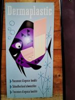 Vintage Dermaplastic Blechschild (1954) 49x99 cm