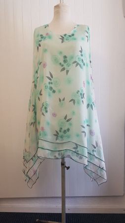 Tunique fantaisie VERTE 48/52