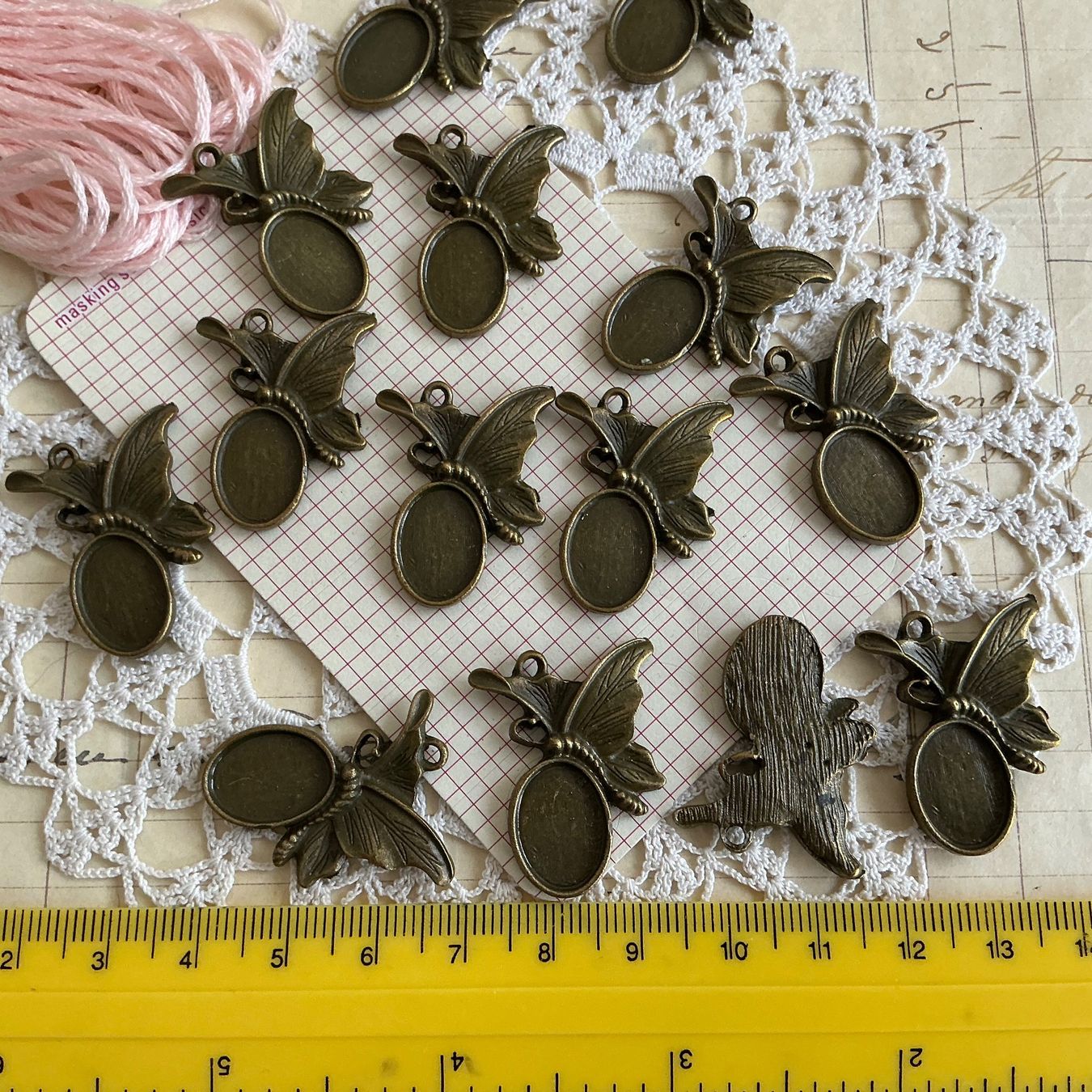 Ciondoli: 14 Anhanger Charm Metall pendentif – Nuovo e nell'imballaggio originale da Meyrin venduto da laservette99 1