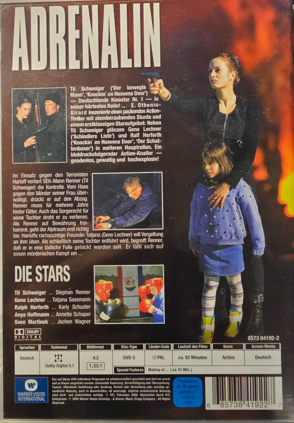 Alle DVDs: Adrenalin – Gebraucht aus Wahlen b. Laufen von Cg10 1
