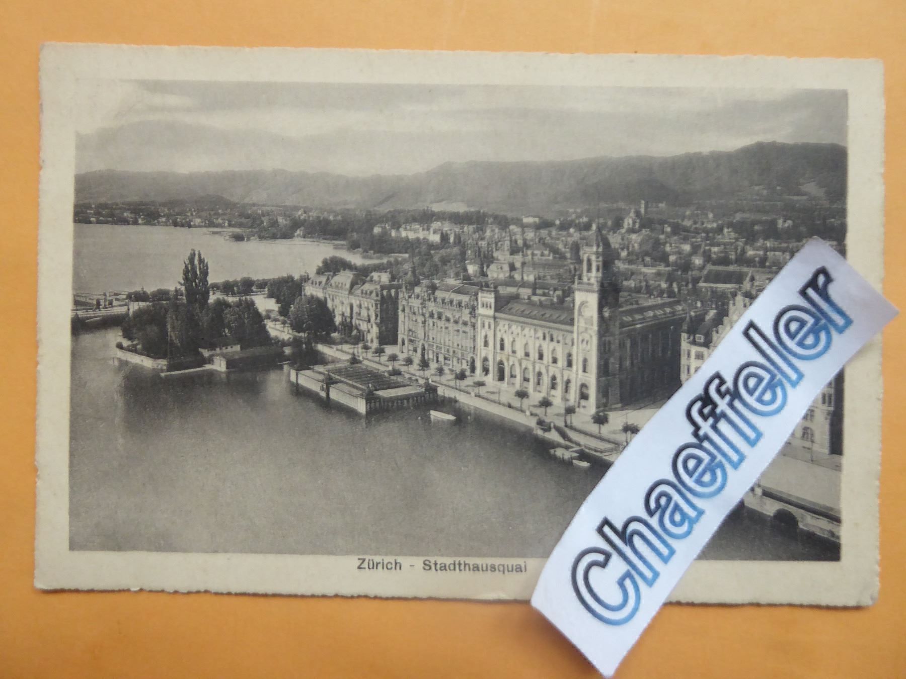 Cartes postales: Zürich - Staddthausquai – D'occasion à Zürich par Chaeffeler