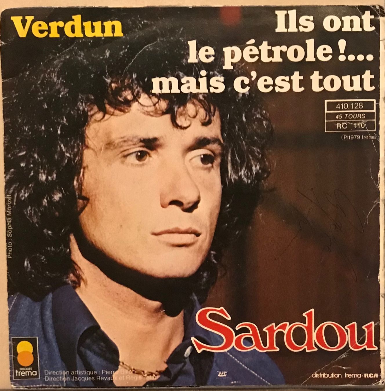 Dischi in vinile: MICHEL SARDOU - VERDUN – Usato da Bussigny venduto da vinyl-pas-cher 1