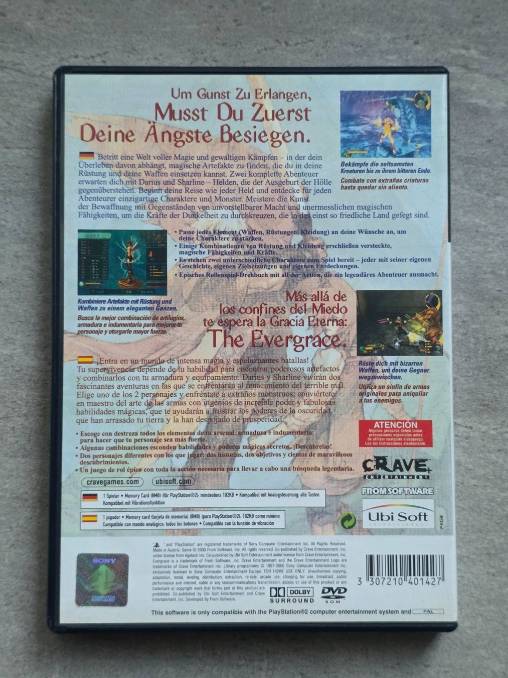 Sony Giochi: PS2 Game - Ever Grace - PlayStation 2 Spiel – Usato da Münchenbuchsee venduto da RipiRip 2