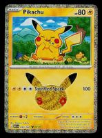 Pikachu 050/128 Pokemon 30th Celebration EN
