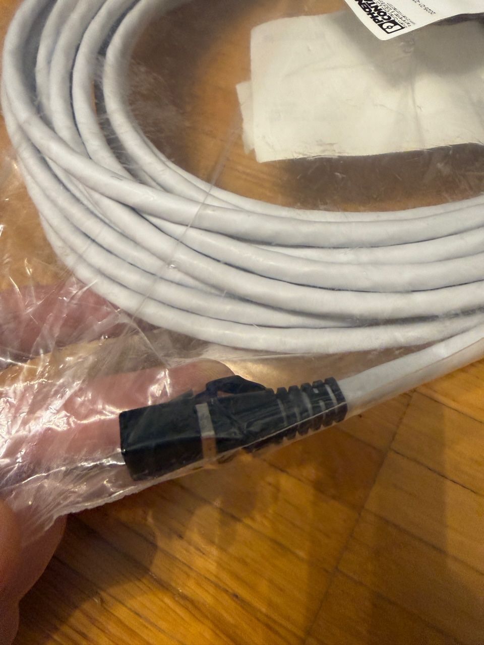 Phoenix Contact Cavi: Phoenix Contact FL CAT6 PATCH 10 CAT6, 10 m – Nuovo e nell'imballaggio originale da Uster venduto da Valen7ino 4