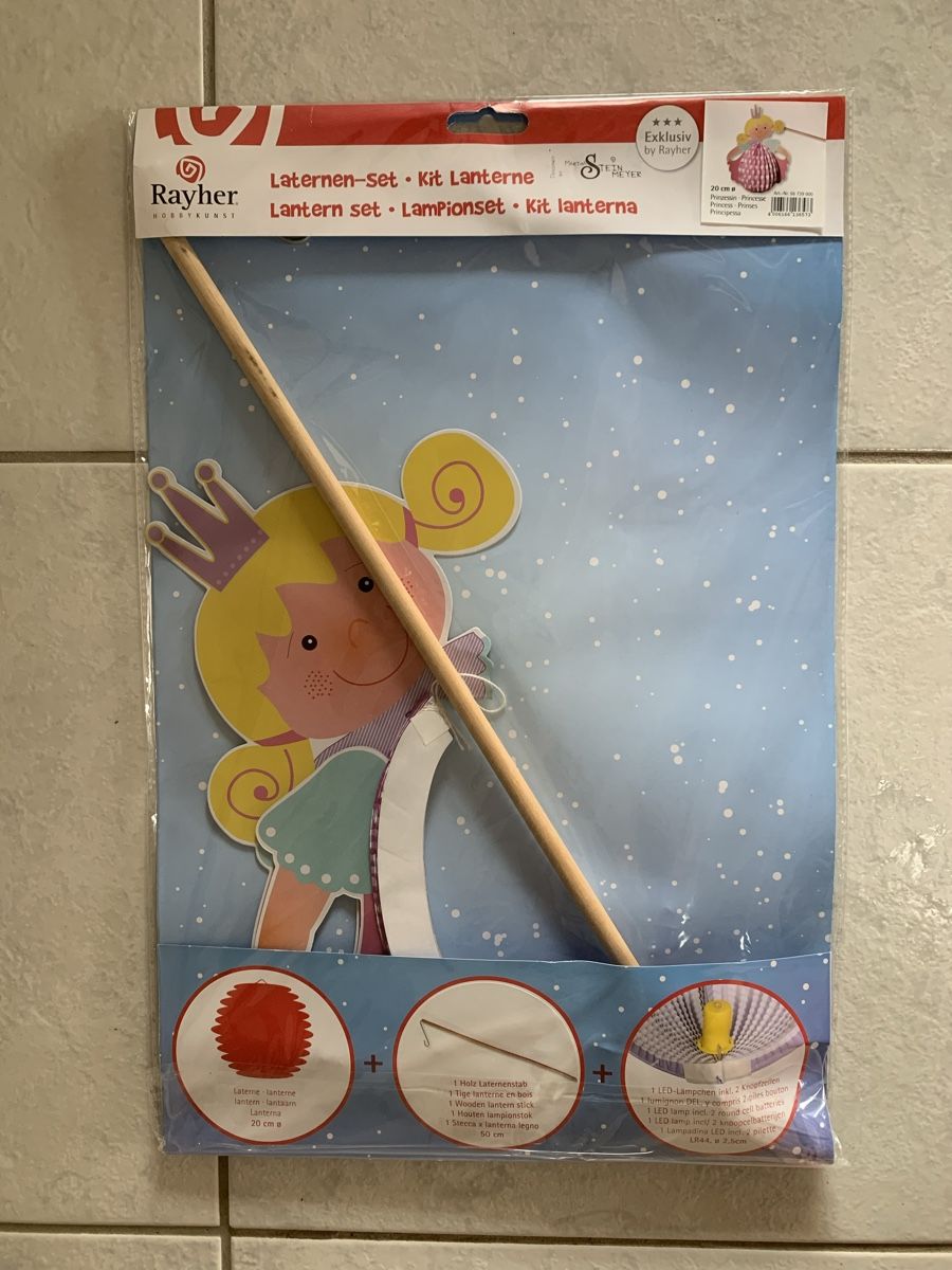 Rayher Kit bricolage: Lampion Prinzessin – Nuovo e nell'imballaggio originale da Lostorf venduto da Venice16