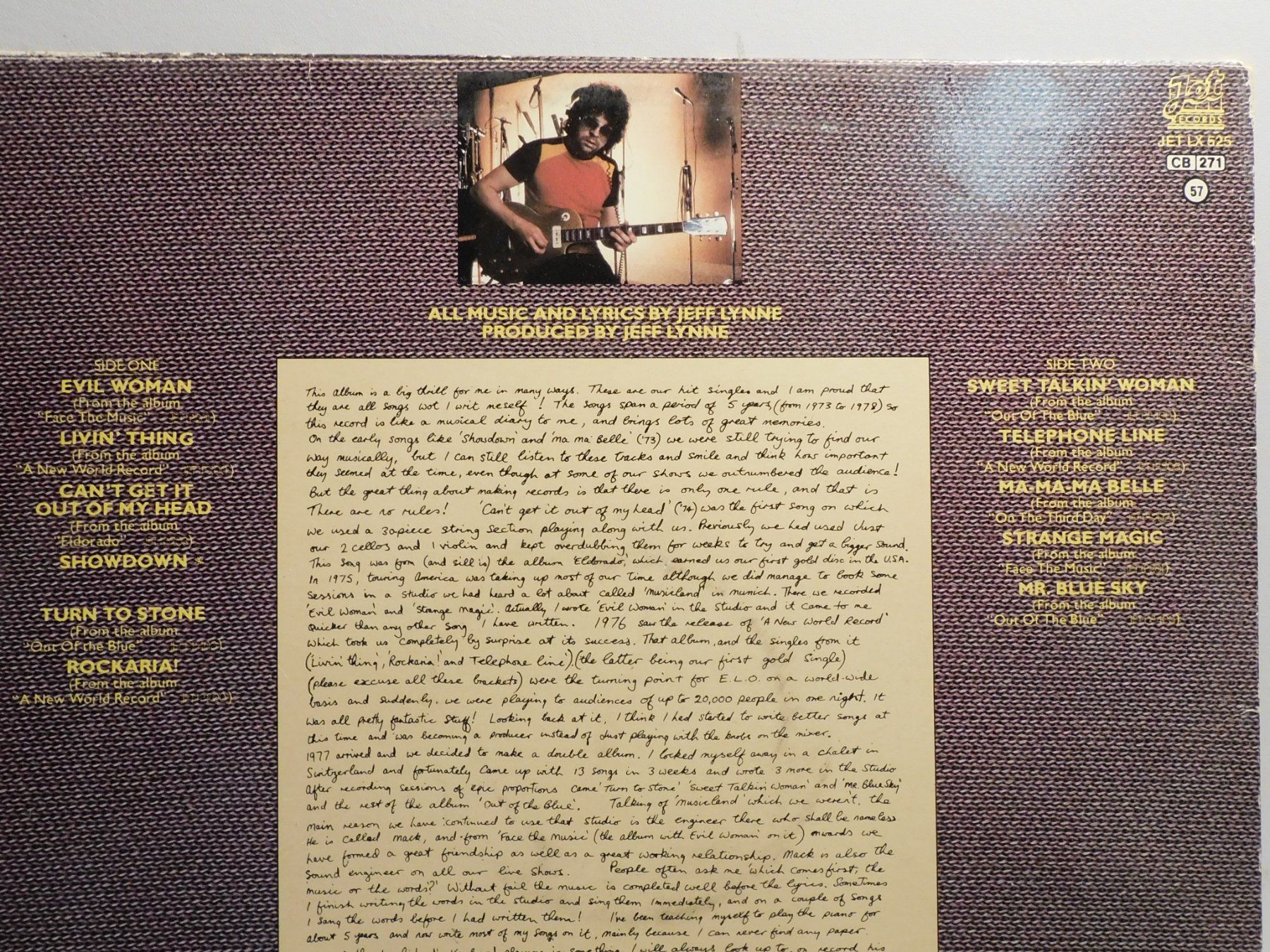 Dischi in vinile: LP Schallplatte 1973 ELO Greatest Hits  Electric Light – Usato da Sursee venduto da 76 2