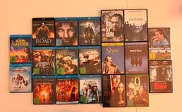 Blu-ray & DVD Sammlung:   Shine, the Road etc.  - 19 Filme -