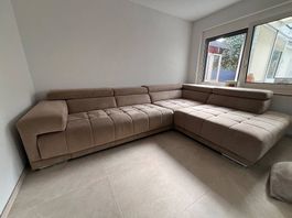 Beldomo Style Ecksofa Spliff-S - Salsa Natur - CHF650