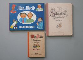 MAX UND MORITZ, SCHNACKEN UND SCHNURREN WILHELM BUSCH