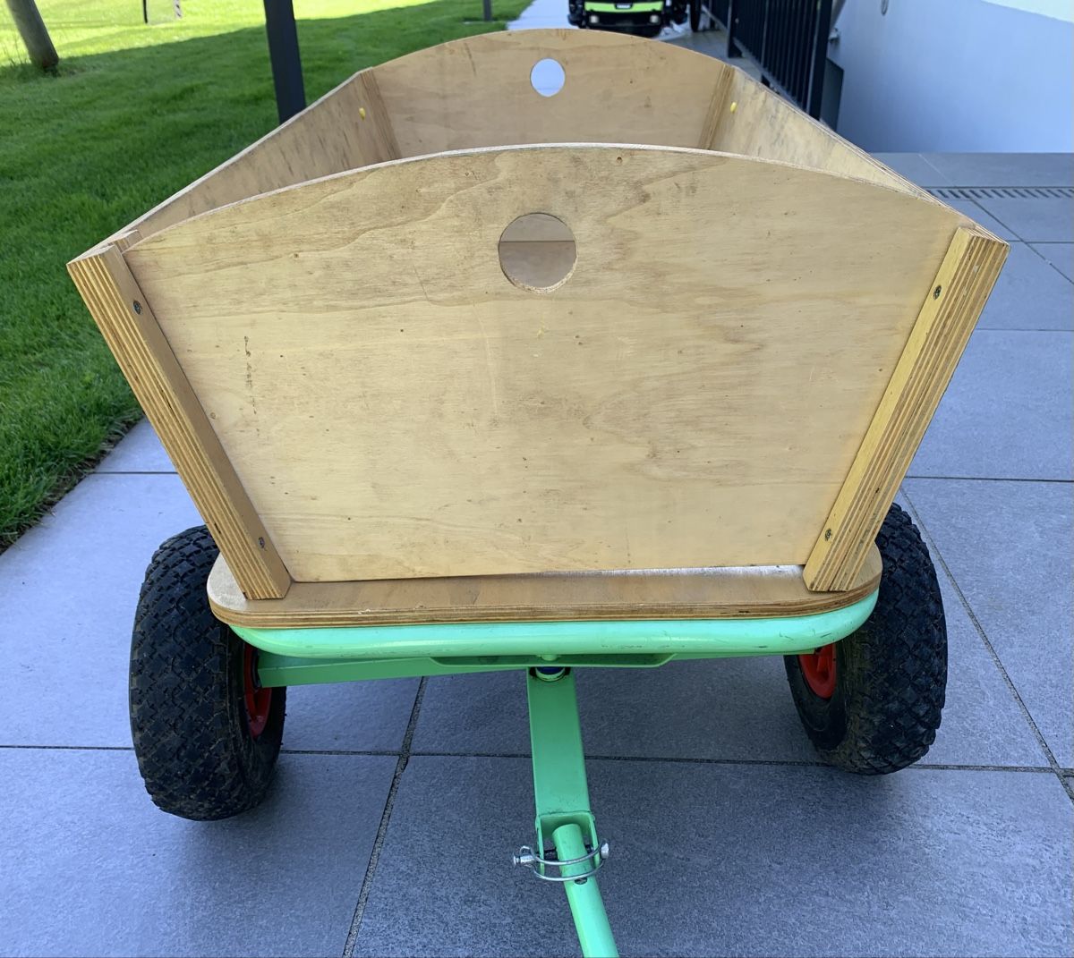 Veicoli per bambini: Bollerwagen aus Holz  – Usato da Esslingen venduto da Gargamel011 2