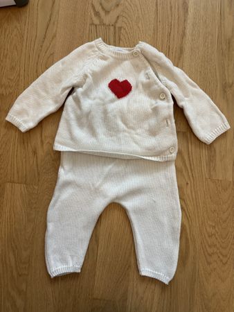 Süsses Set von Petit Bateau Gr. 67 aus Wolle