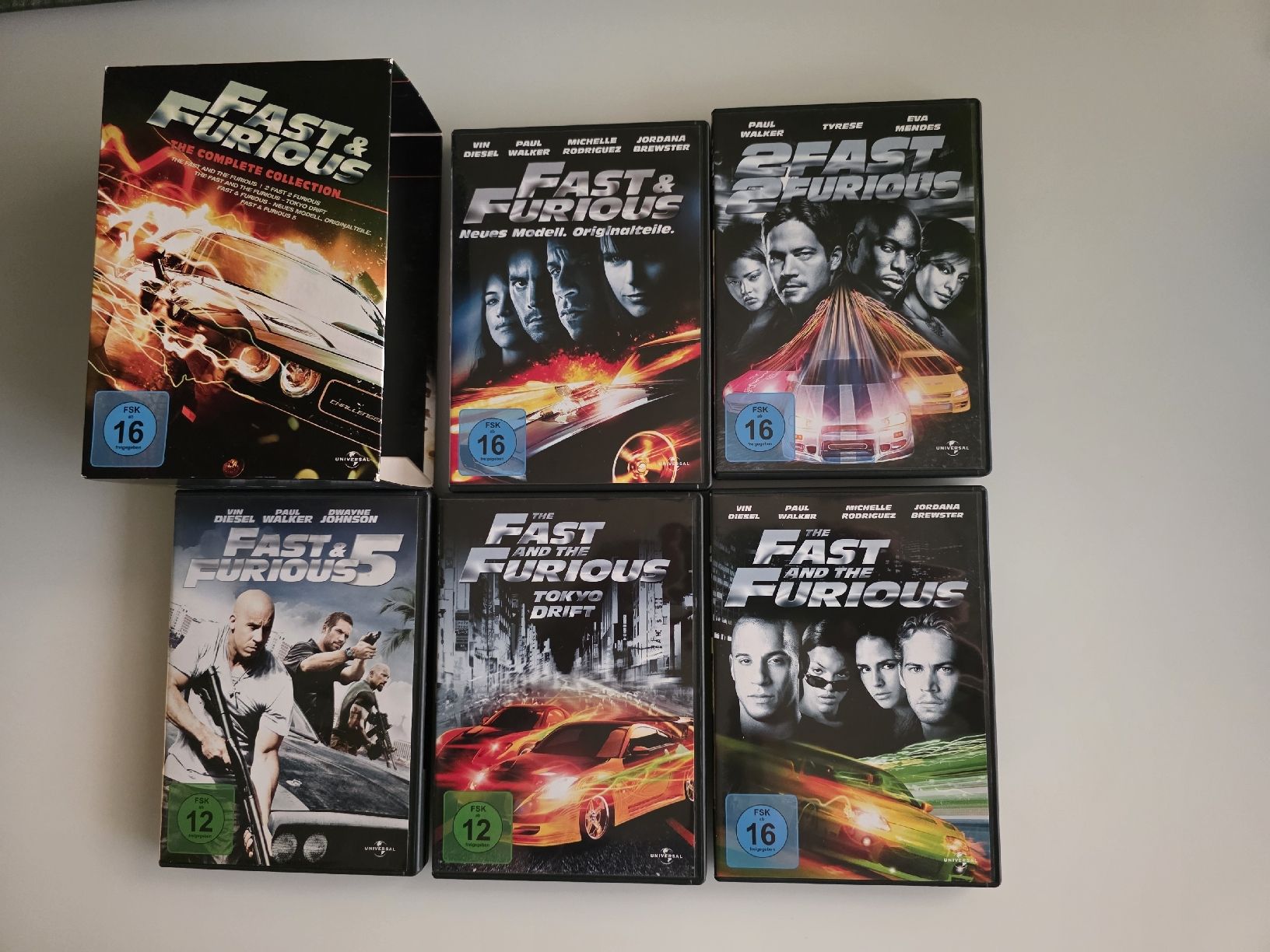 Alle DVDs: Fast and Furious The Complete Collection DVD Boxed Set – Gebraucht aus Alberswil von mario889 1
