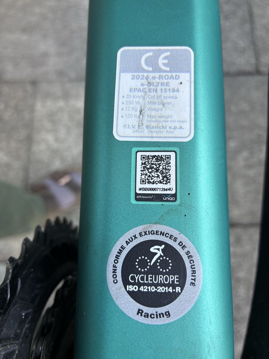 Bianchi Velos: Bianchi e-Oltre 2024 Grösse 55cm – Gebraucht aus Zürich von Filipy 6