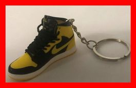 Nike Air Jordan 1 Schlüsselanhänger Gelb Basketball Sneaker