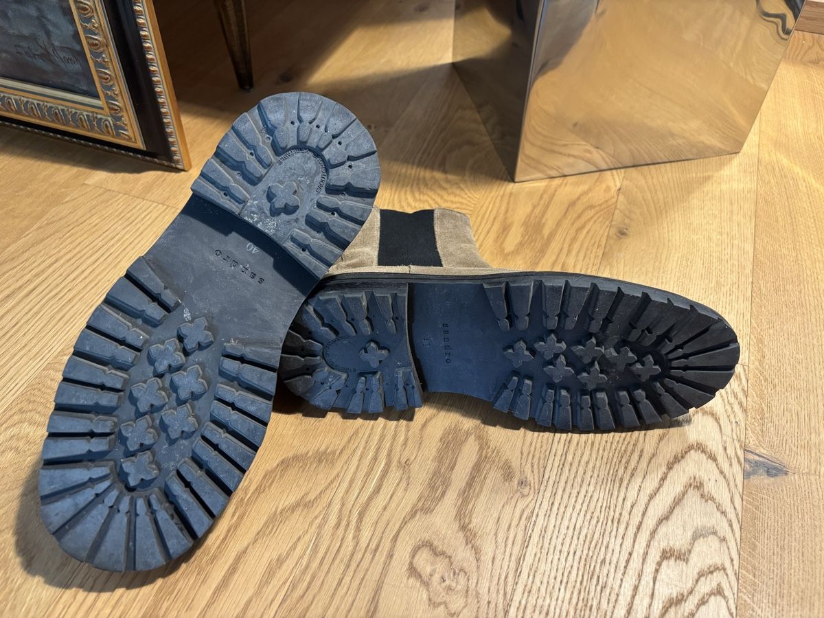 Sandro Scarpe da donna: Sandro Wildleder Chelsea Boots – Usato da Maur venduto da Vedriana_G 3