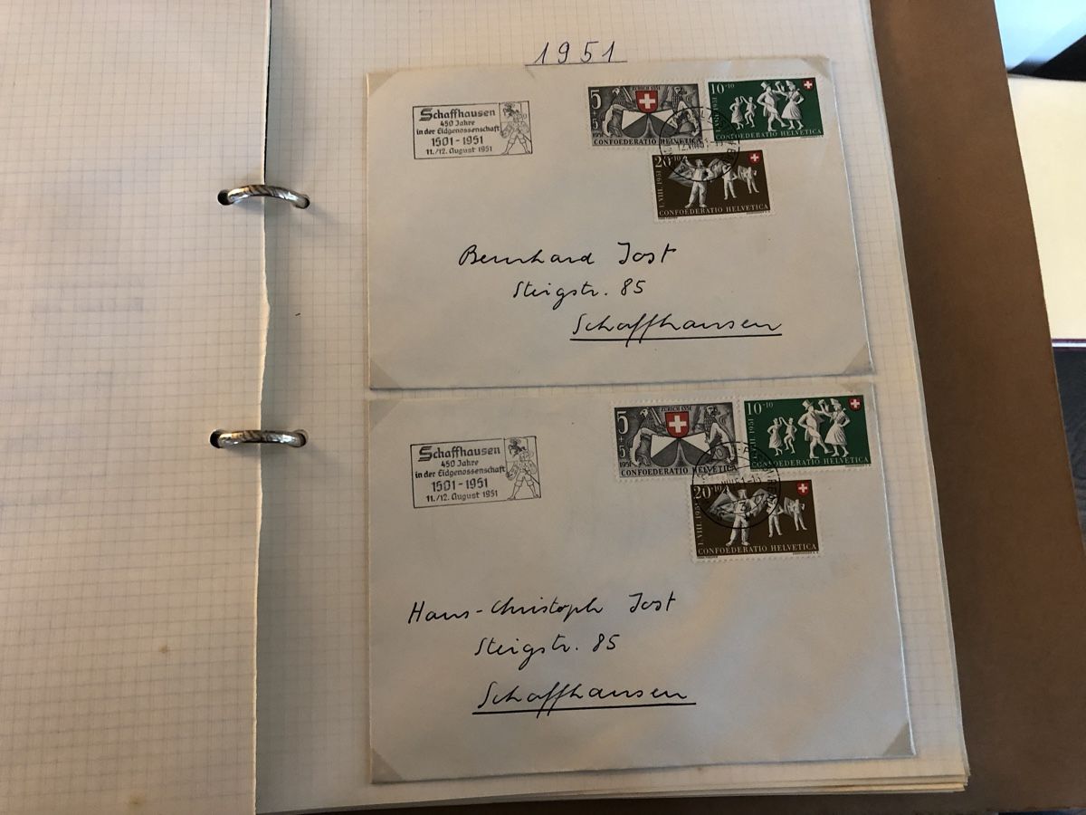 Tutti i francobolli: Sammlung PRO PATRIA mit Blocks auf 45 Blättern – Usato da Lufingen venduto da Rac0 6