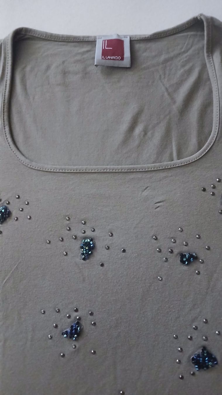 T-shirt: IL LANIFICIO DAMEN SHIRT GRÖSSE 40 – Usato da Villa Luganese venduto da luxlady