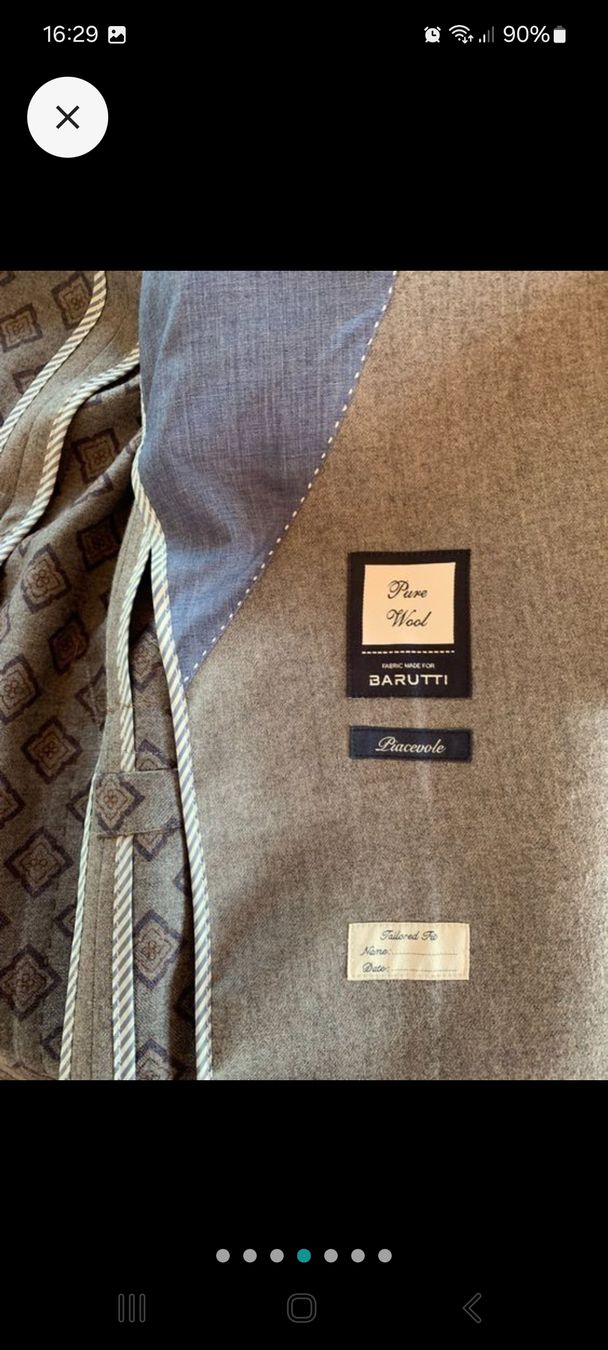 Giacche: Blazer BARUTTI, 100% Laine, Gr. 48 – Nuovo e nell'imballaggio originale da Genève venduto da Martinbng 3
