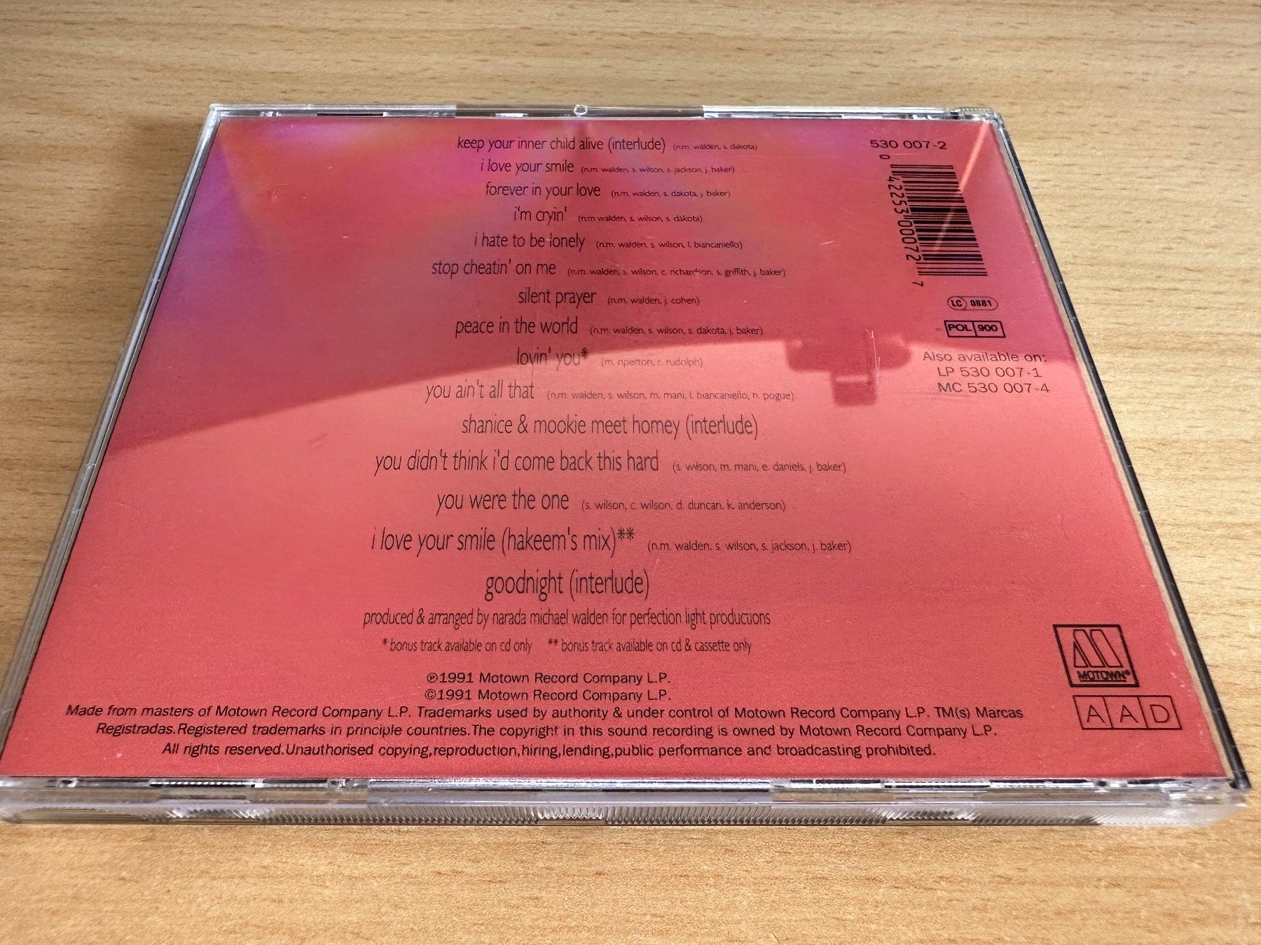 CDs: Shanice – Inner Child – Gebraucht aus Rikon im Tösstal von Alpenmutz 1