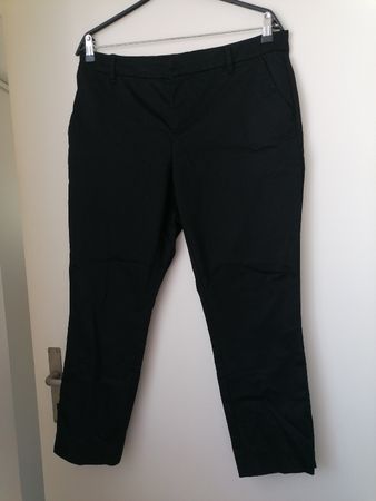 Damenhose C&A, Schwarz, Baumwolle, Gr. 40