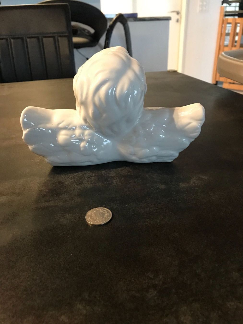 Statuette: Ange en Céramique – Usato da Vallamand venduto da Bricbracbroc82 3