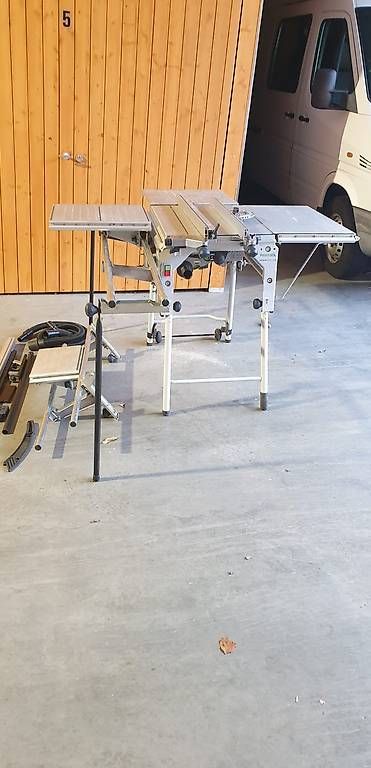 Festool Seghe: Festool PRECISIO CS 70 EB  scie sur table professionnelle – Usato da Verbier venduto da elodielegros91 4