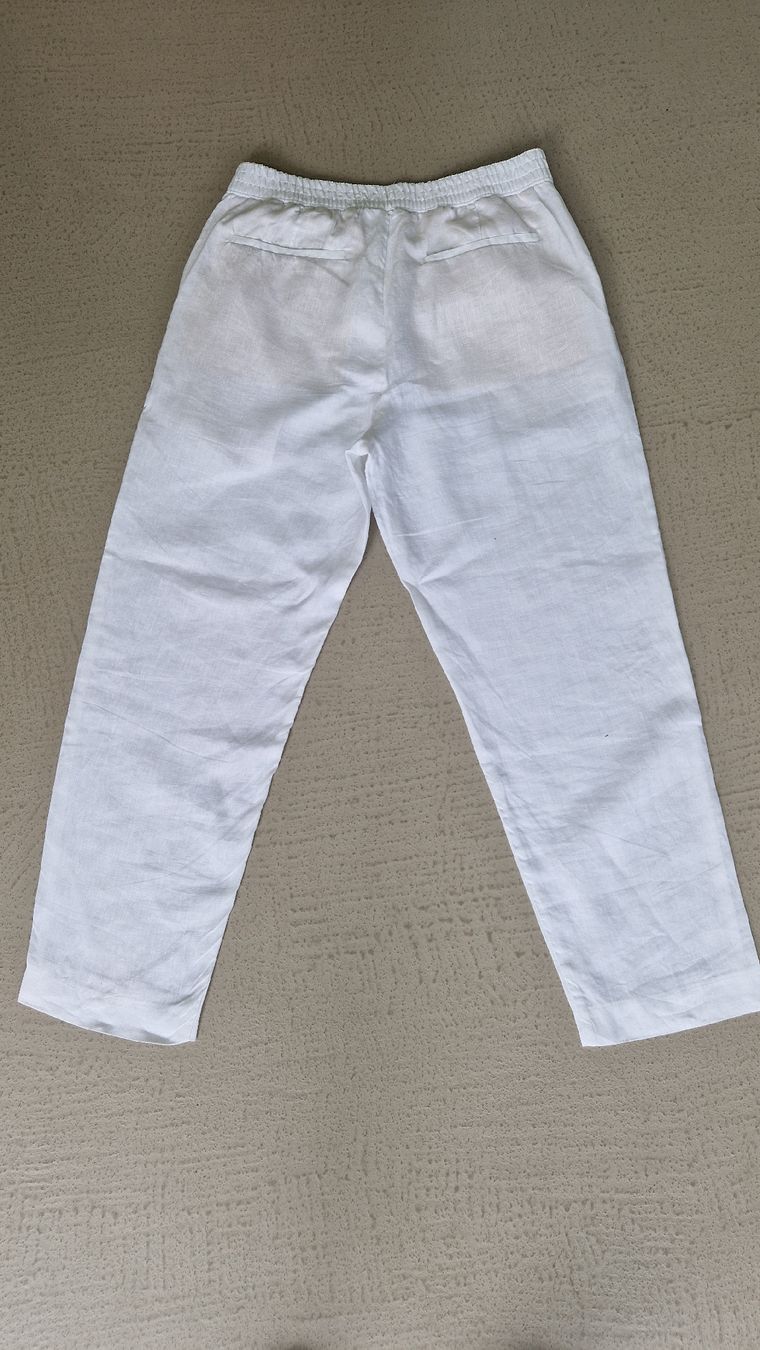 Zara Pantaloni: Schöne Leinenhose, Zara, Gr..M – Nuovo (secondo la descrizione) da Gachnang venduto da Breiser 1