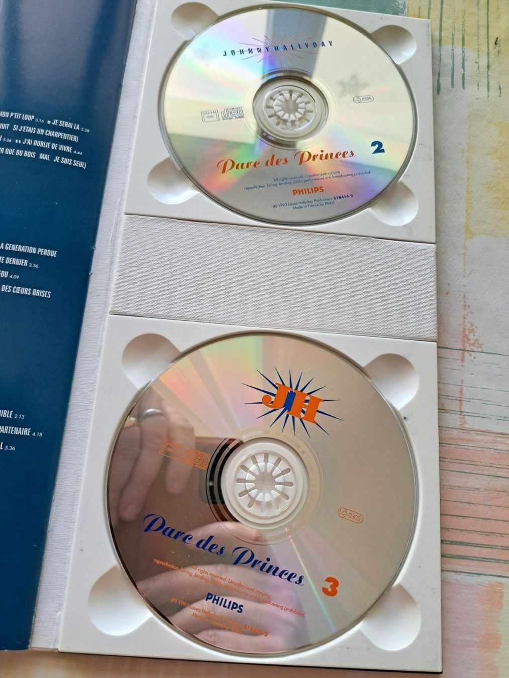 CDs: Coffret Johnny Hallyday Parc des Princes 3 Cds – Gebraucht aus Pully von bro_n52j 5