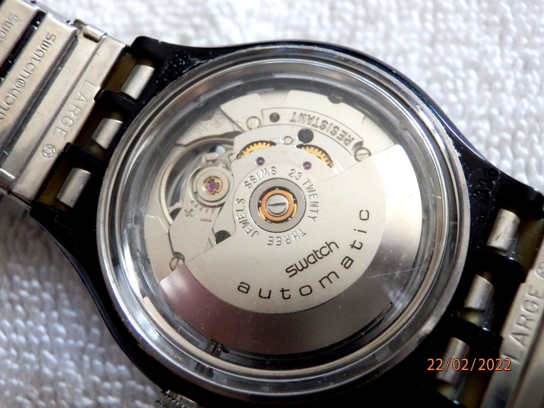 Swatch Orologi: Swatch 1992 Automatic, die Uhr läuft – Usato da Ueberstorf venduto da dinbau 5