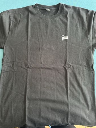 T-Shirt schwarz Grösse L Patta Logo Aufdruck guter Zustand
