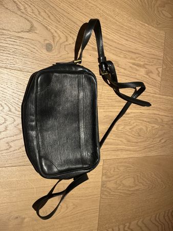 Umhängetasche Louis Vuitton Epi Leder schwarz gebraucht