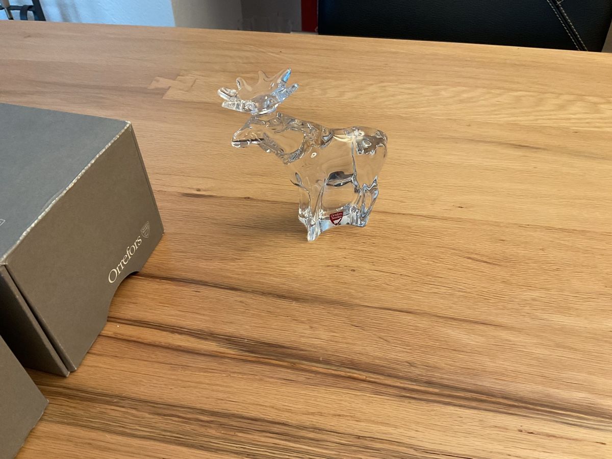 Statuette: Orrefors Kristall Rentier oder Elch? – Nuovo (secondo la descrizione) da Galgenen venduto da Schwantli 3