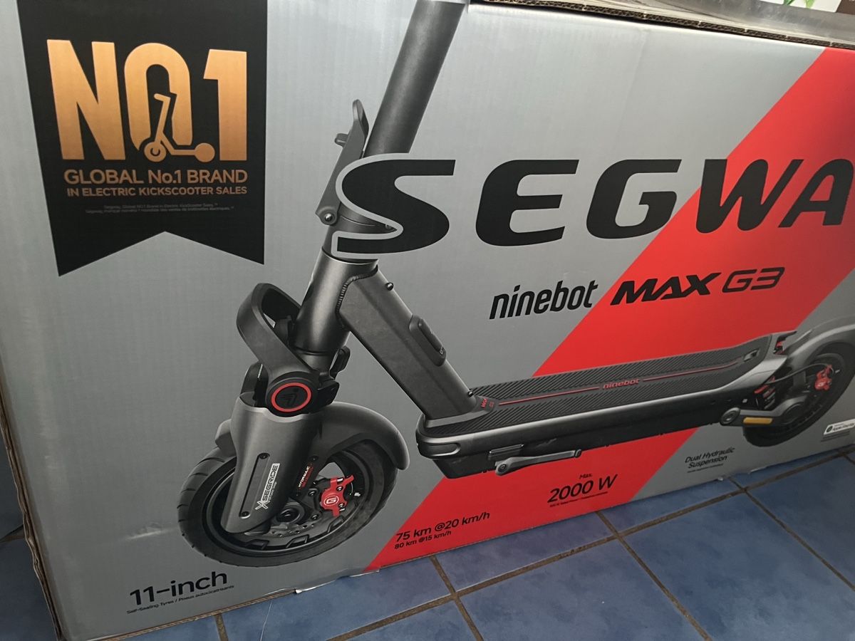 Elektromobile: Segway Ninebot MAX G3 E-Scooter (CH) – Neu und originalverpackt aus Boll von Petruo