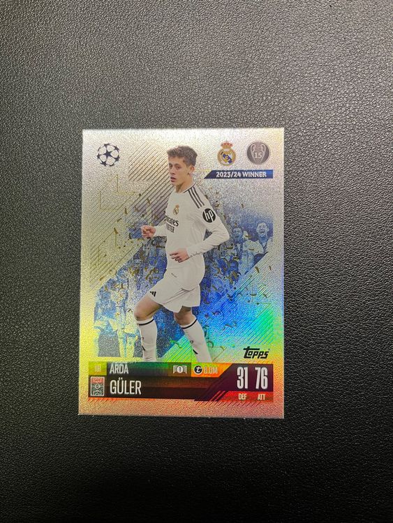 Topps Match Attax Euro 2024 Arda Güler | Acheter sur Ricardo