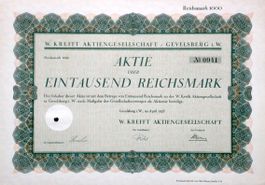 W. Krefft AG, Gevelsberg i. W. - 1928
