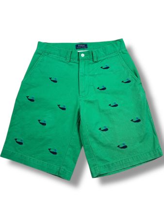 Short Ralph Lauren Vert motif Baleine - W29