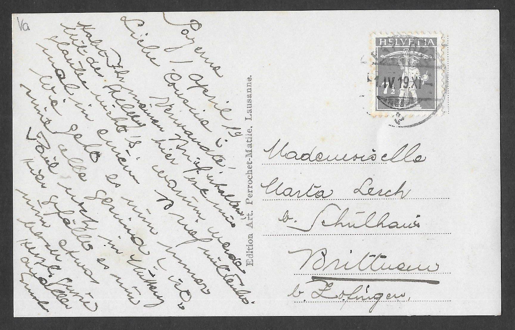 Cartoline postali: Payerne Grand Rue – Usato da Olten venduto da clotaldi 1