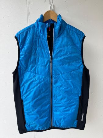 Neuwertige Löffler Weste blau schwarz Grösse XL (54)