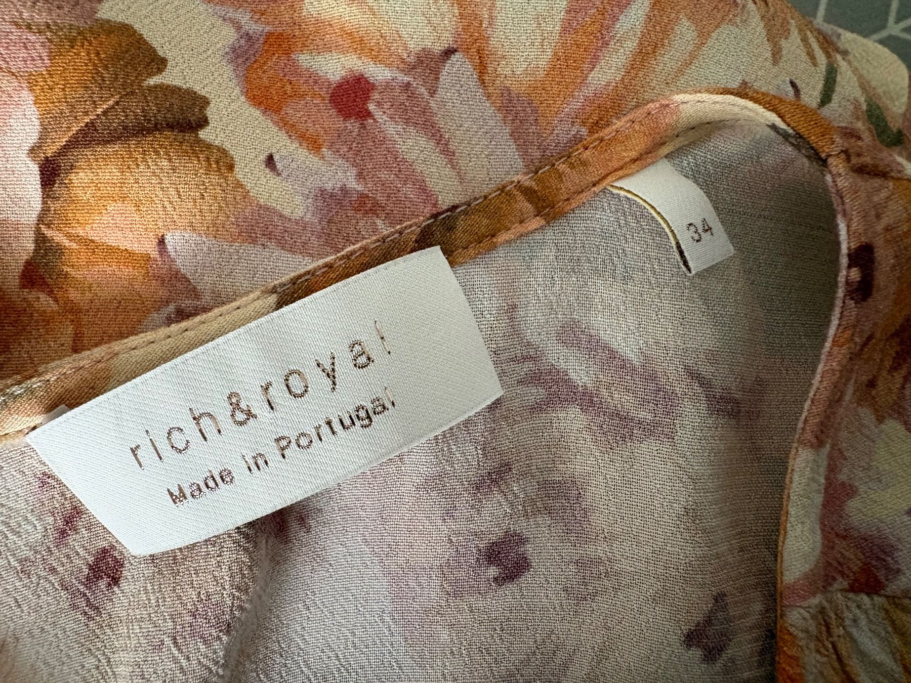 Rich & Royal Vestiti: Rich & Royal, Kleid, Gr. 34, Viskose – Usato da Zürich venduto da Pokimoki_1 1