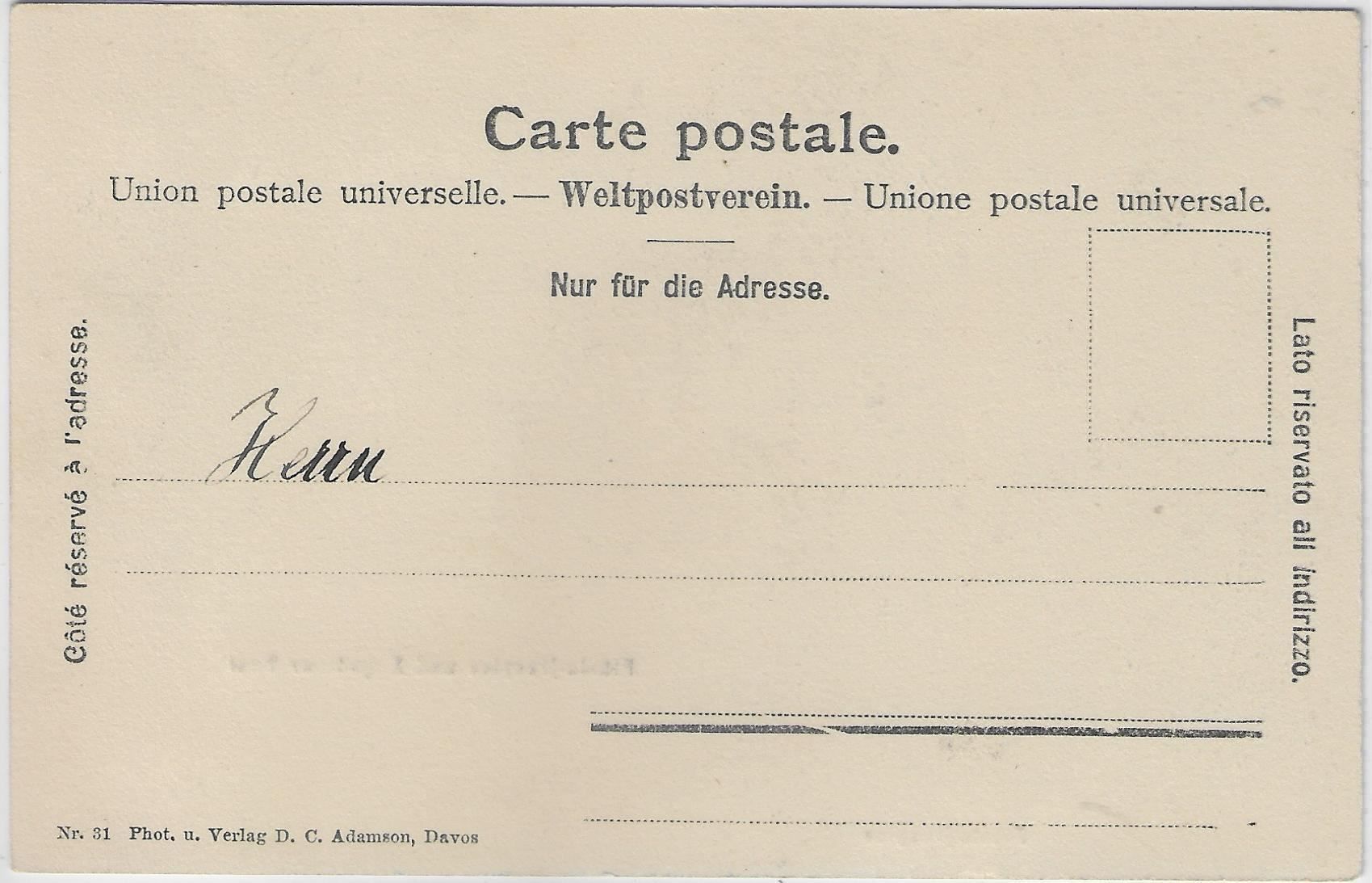 Cartoline postali: Flüela-Hospiz und Engadiner Post – Usato da Ettingen venduto da Kartenplanet 1