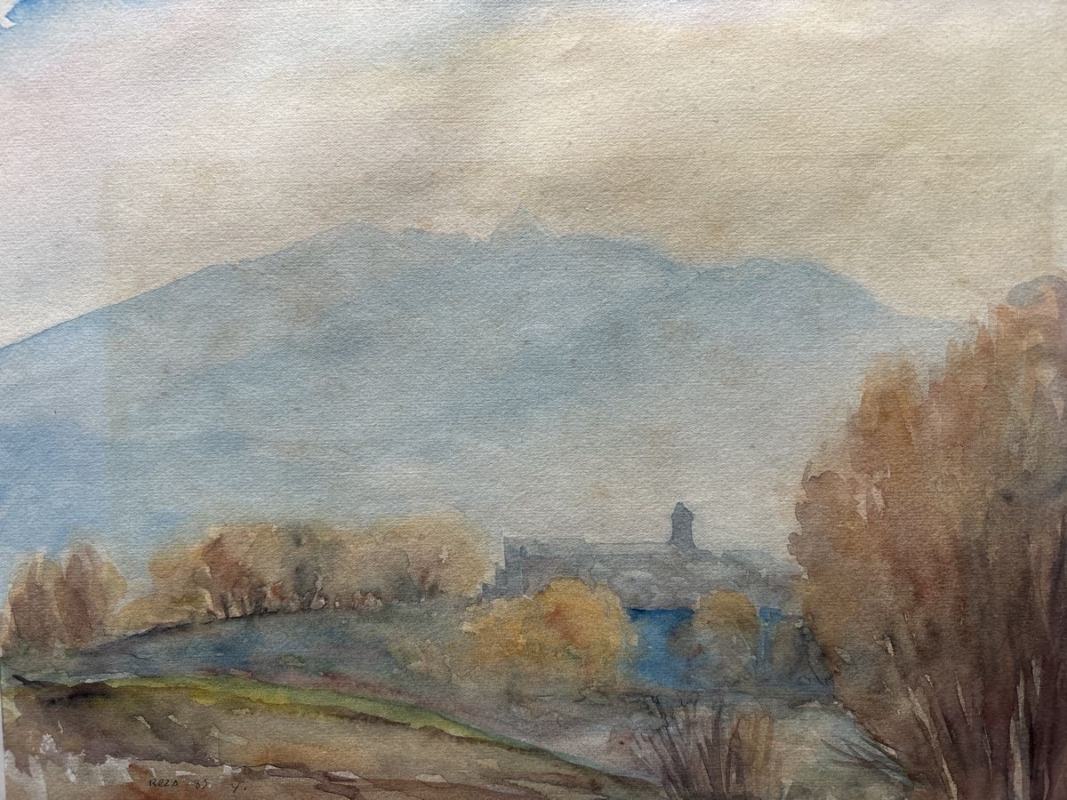 Dipinti: Aquarelle - Daté et signé – Usato da Sion venduto da pasadena1914 1