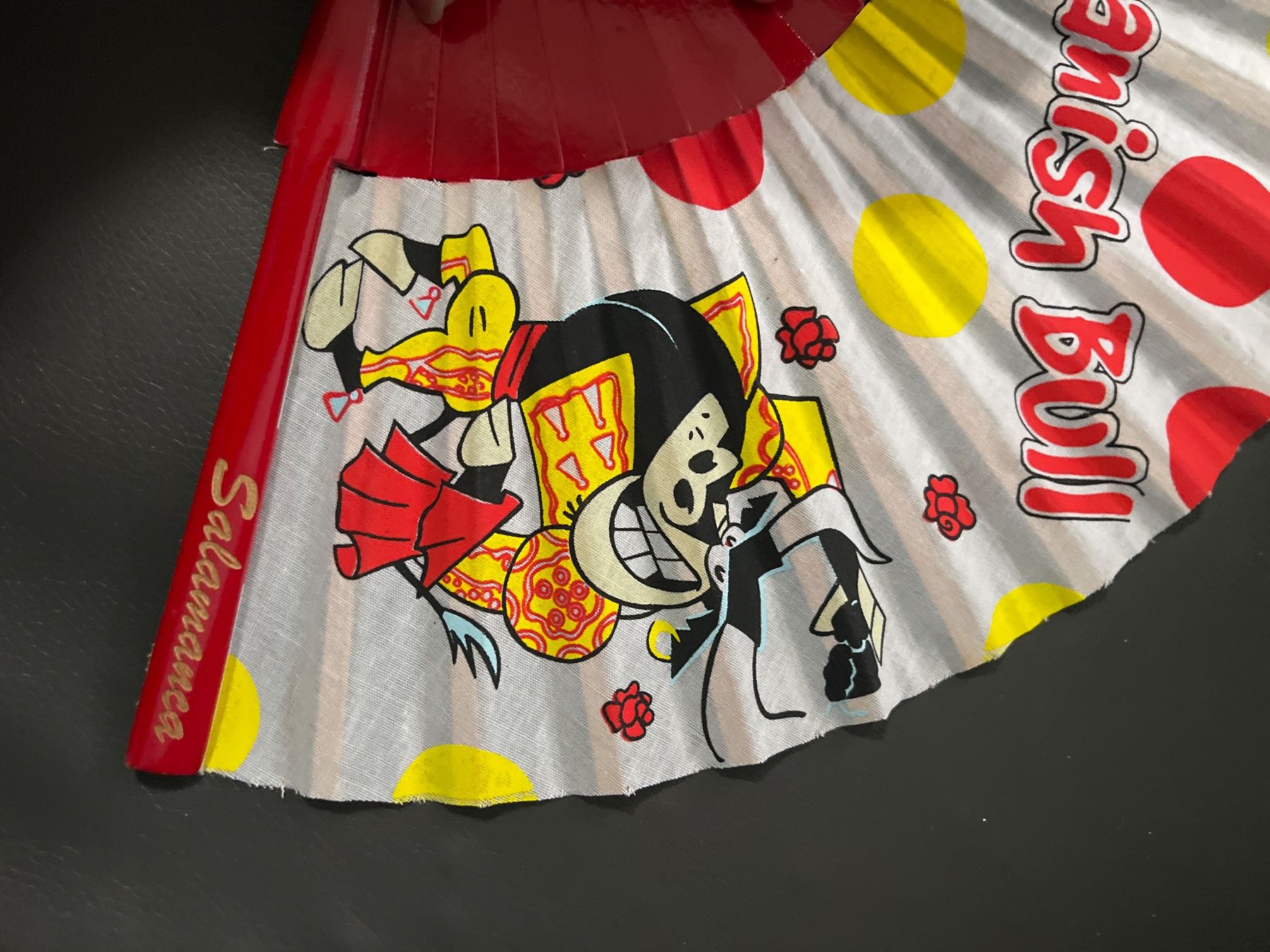 Alle Dekorationen: Spanischer Fächer, Handfächer, Souvenir aus Salamanca – Gebraucht aus Zürich von Belisimo 3
