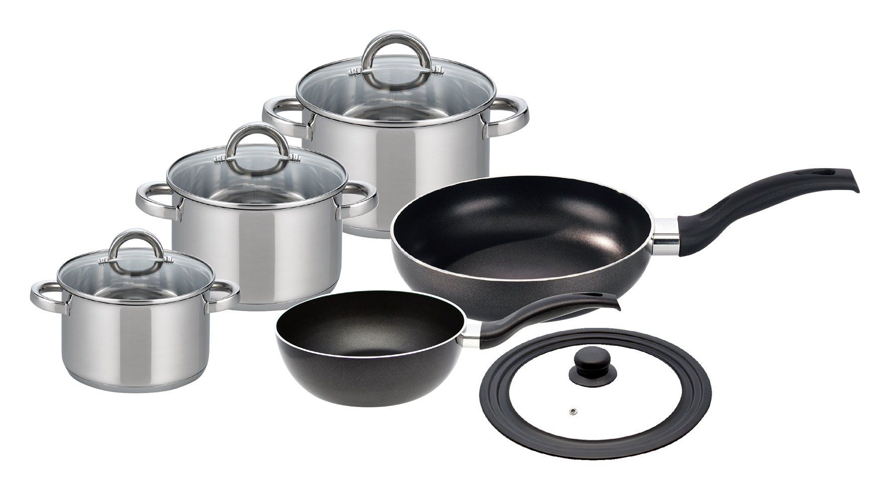 Elo Casseroles: ELO Kochtopf- und Bratpfannen-Set OPAL 6-teilig – Neuf avec emballage d'origine à Kägiswil par nick333